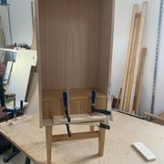 Library with drawer