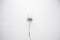 chrome vintage wall lamp glass & wood