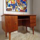 Bureau vintage des années 60 teck