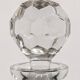 Vintage crystal carafe from Czechoslovakia, 1960s.