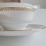 Limoges porcelain gravy boat