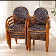 2 chaises avec accoudoir Baumann