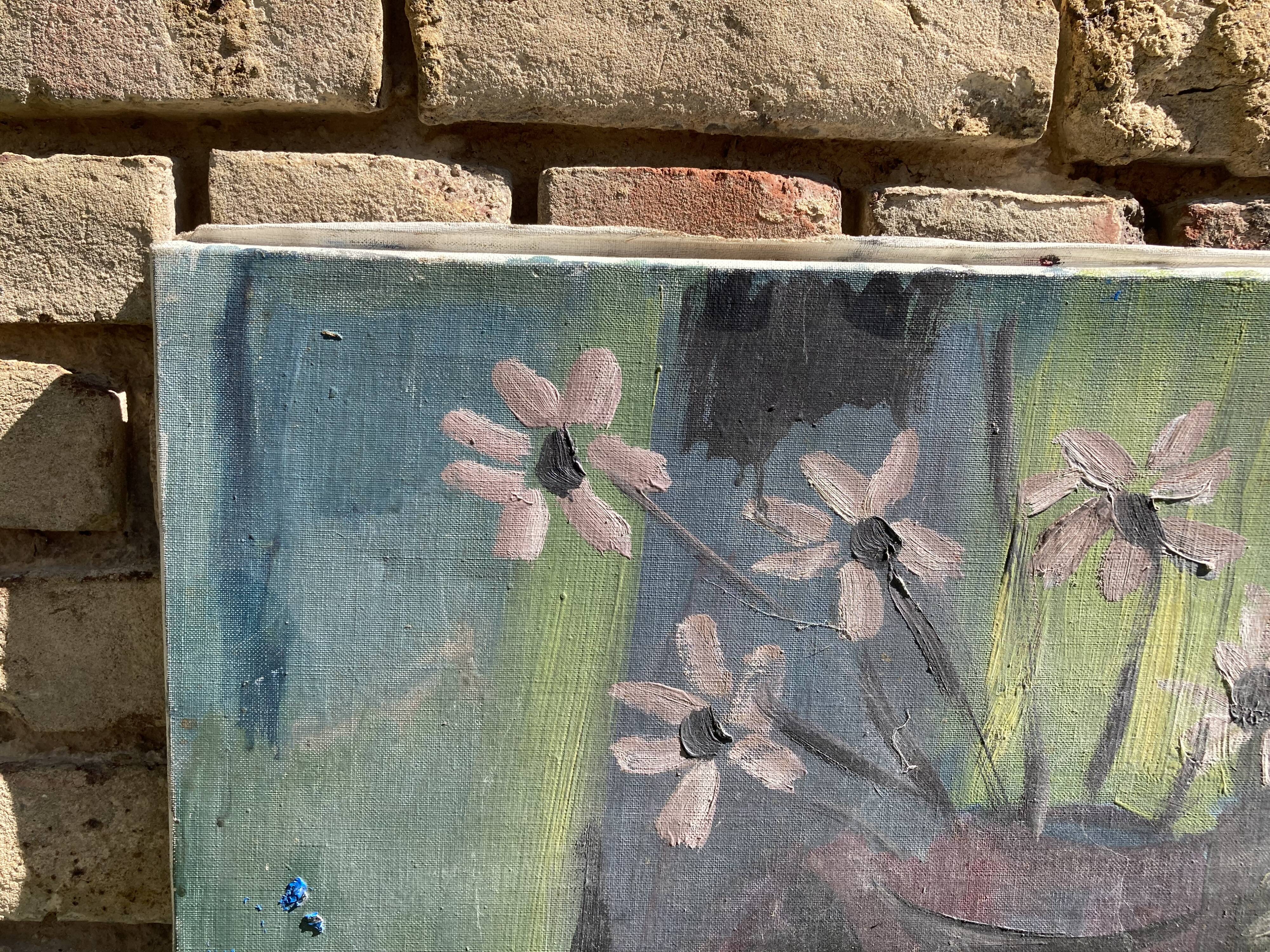 Vintage oil on canvas signed from 1966