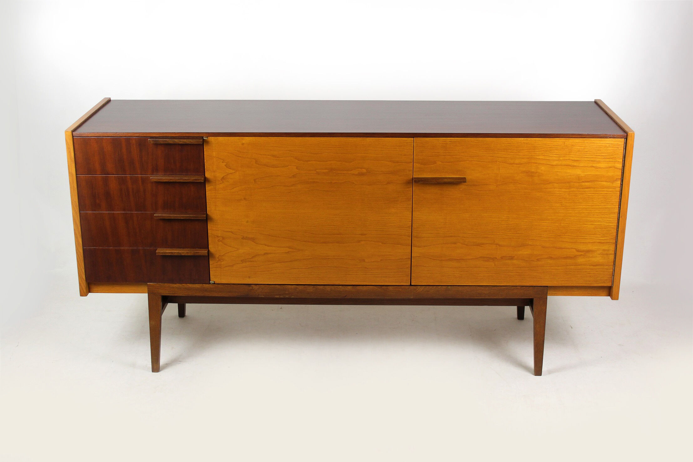Mid-Century sideboard by František Mezulaník for UP Bucovice, 1960s