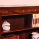 open mahogany library with inlays - 19th century