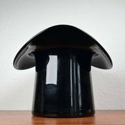 Vintage Italian vase top hat in Murano glass, 1980s.