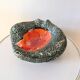 Vide poche volcanique lave design années 70