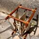 Vintage bamboo magazine rack