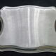 Stainless steel serving tray 30.5 x 43.5 cm