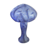 Old mushroom lamp made of glass paste
