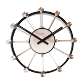 Horloge murale moderniste par Heinrich Moller pour Kienzle