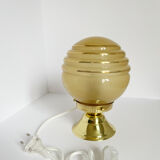 Vintage table lamp / bedside globe