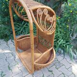 Vintage rattan pod to hang