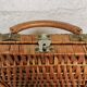 Wicker bottle basket 'Fauchon'
