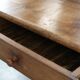 French dining table made of fruitwood from the early 19th century