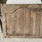 Old Door top trumeau carved wood pediment woodwork