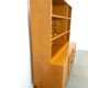Bibliothèque vintage en teck avec tiroirs