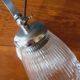 Pair of 40s/50s art deco style lamps/wall lights