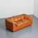 Cocker sofa in leather, Franco Bresciani for Poltrona Frau, 1970s