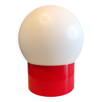 Lampe de table boule 1970 Ø20cm