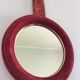 Mirror porthole in velvet 60s