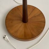 1960s wooden floor lamp