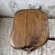 Pair of Henri Bataille stools in oak