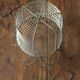 Salad basket metal wire star opening