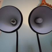 Lamps with tilting lampshade, Italian design from the 70s