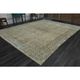 1970s Vintage Persian Handknotted Wool Brown Oversize Area Rug 288x385