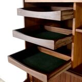 Midcentury Danish desk/bookcase/Secretaire in stunning teak.