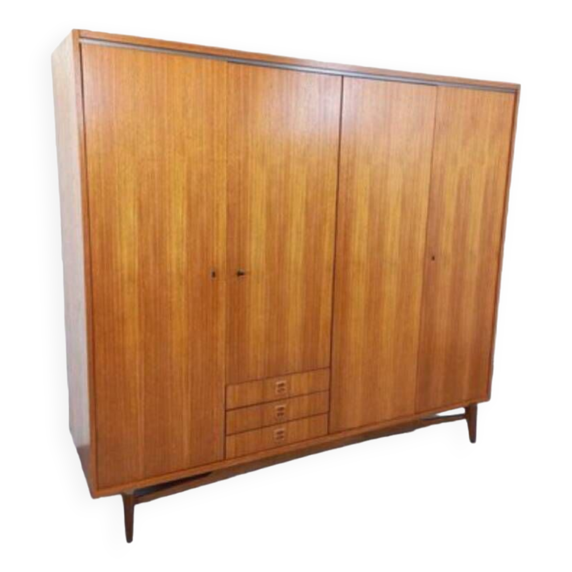 Vintage Scandinavian teak wardrobe