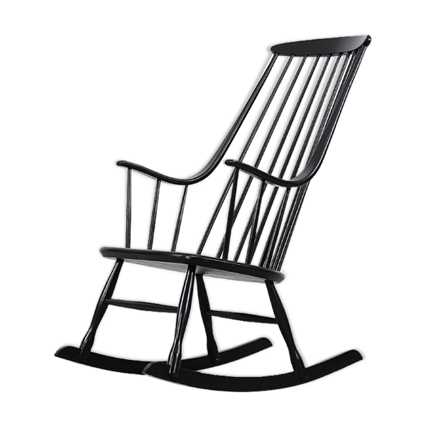 Rocking chair Grandessa de Lena Larsson pour Nesto, années 1960