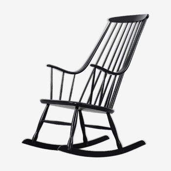 Rocking chair Grandessa by Lena Larsson for Nesto, 1960s