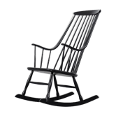 Rocking chair Grandessa by Lena Larsson for Nesto, 1960s