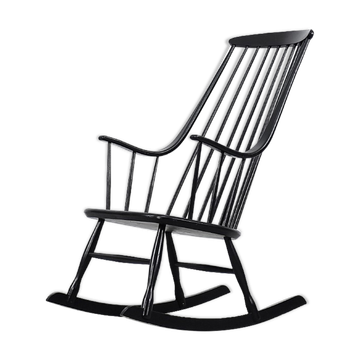 Rocking chair Grandessa by Lena Larsson for Nesto, 1960s