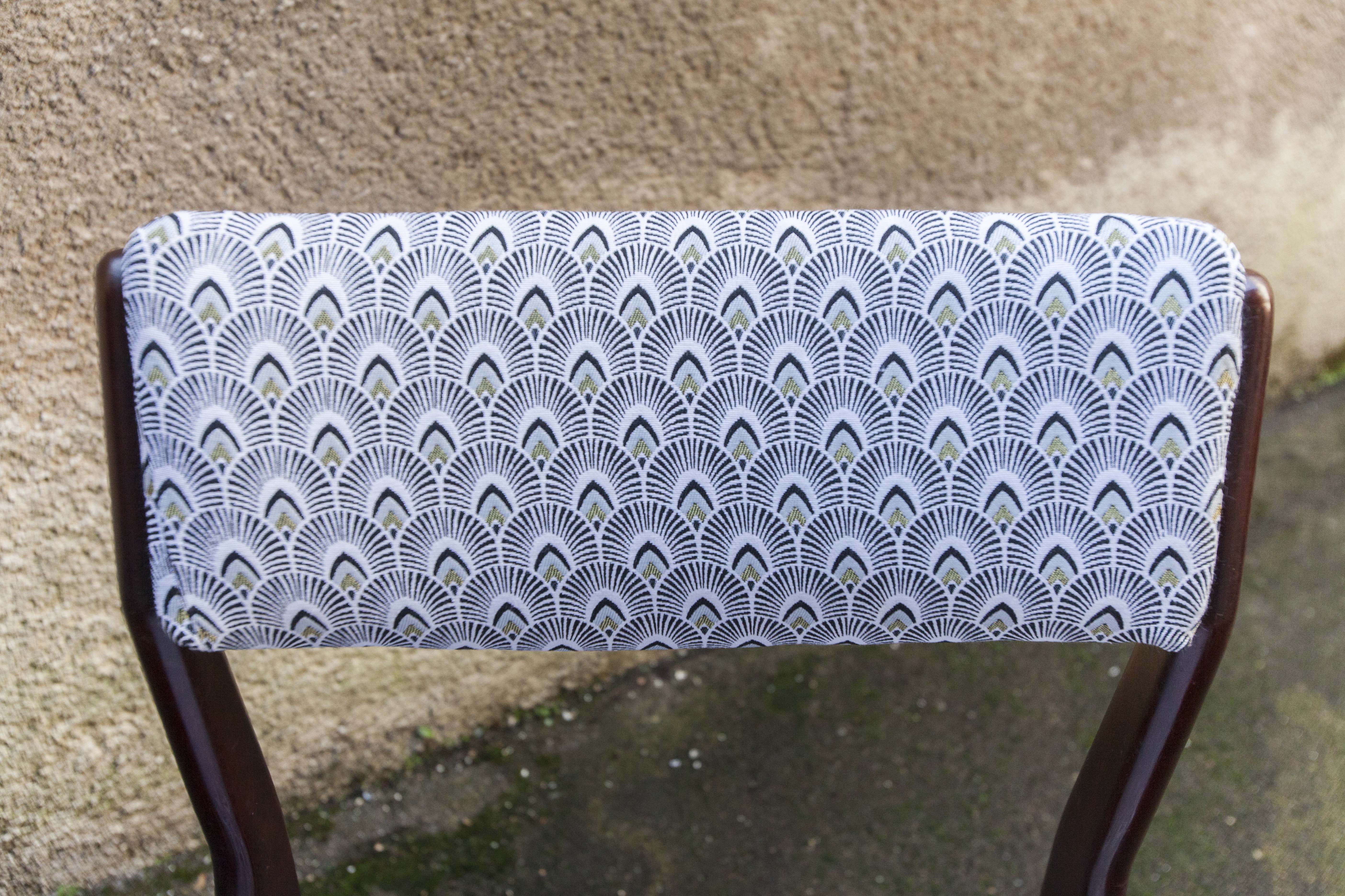 4 restored Scandinavian rosewood chairs