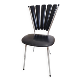 Vintage skai petal chair