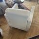 High-end burov ivory leather armchair - as new (never used)