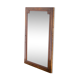 Vintage mirror with walnut frame. France, 1940