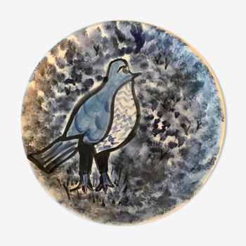 Picasso's 1960s bird plate