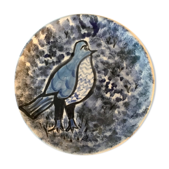 Picasso's 1960s bird plate