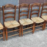 Set of 6 antique chairs