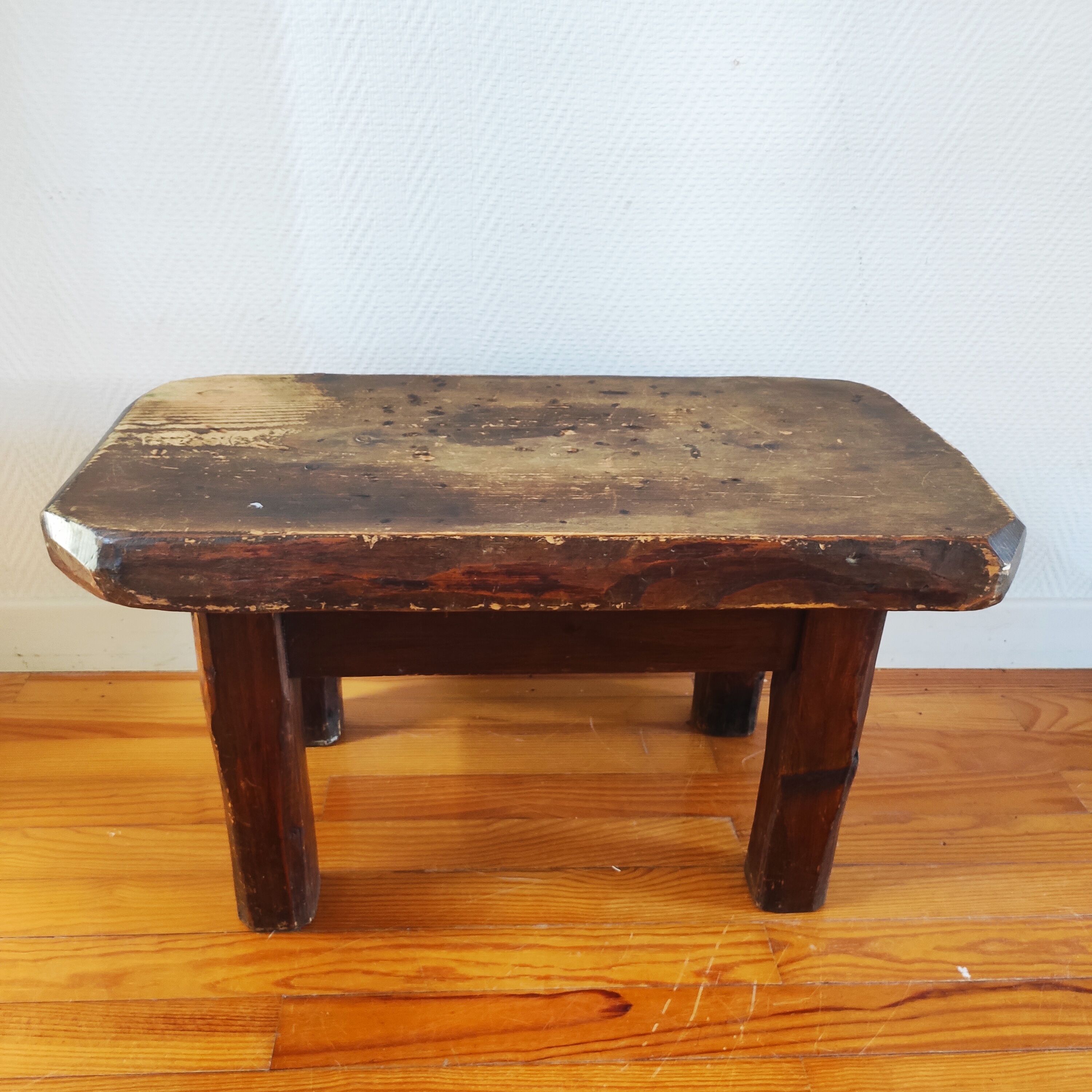 Brutalist vintage coffee table