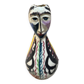 Double ceramic Face Vase