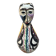Double ceramic Face Vase