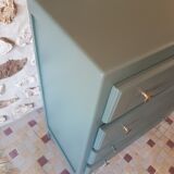 Khaki vintage dresser
