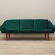 Green velvet sofa, Danish design, 1980s, production: Denmark