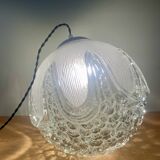 Baladeuse globe vintage en verre XL