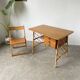 Bureau rotin Louis Sognot et sa chaise